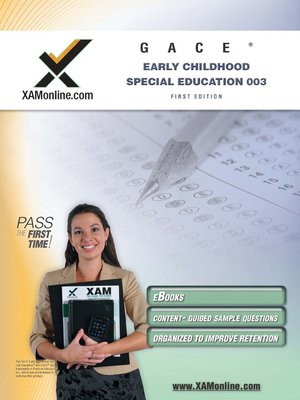 cover image of GACE Early Childhood Special Education 003
